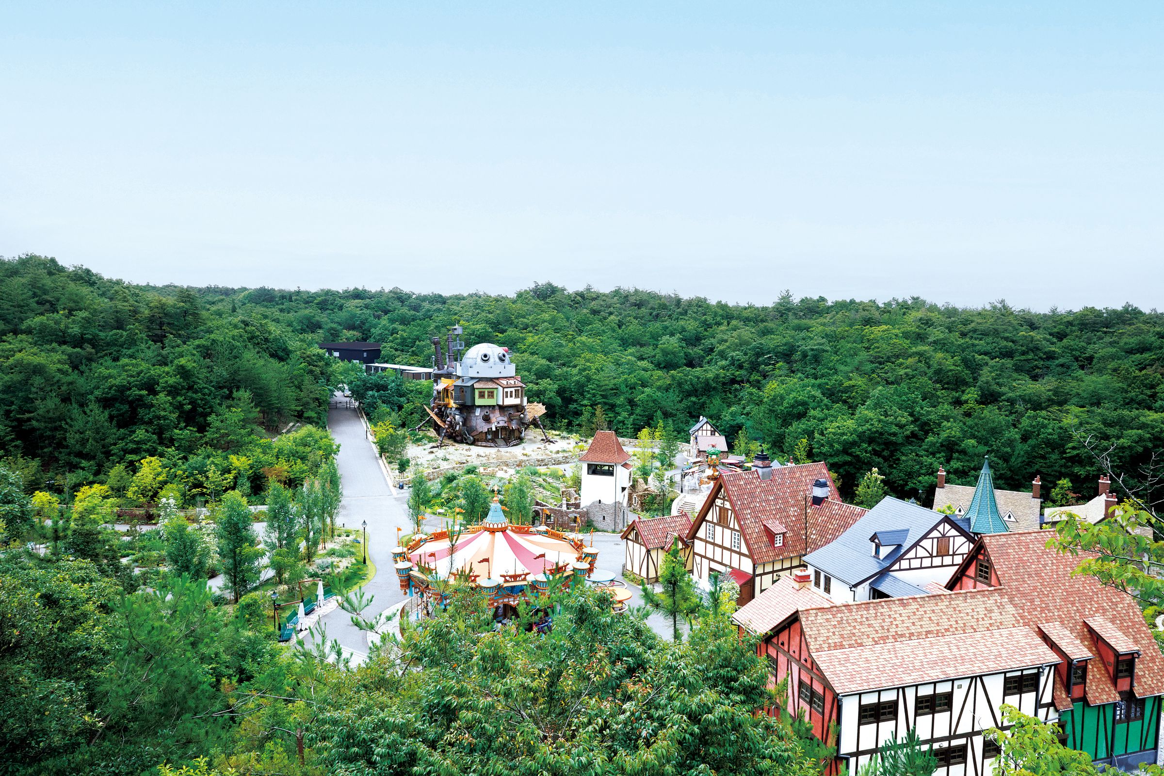 ジブリパーク ハウル 城 スノードーム 建物シリーズ ─見て触れられる