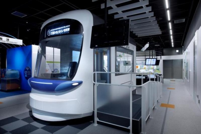 三菱Minato Mirai技术馆“交通和运输区”“生活发现区”