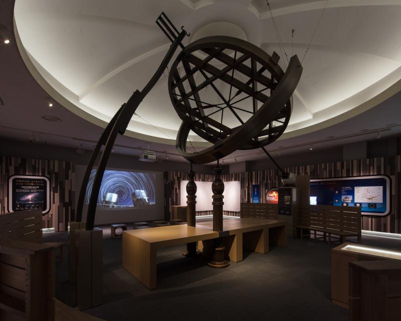 葛飾区郷土と天文の博物館 天文展示室