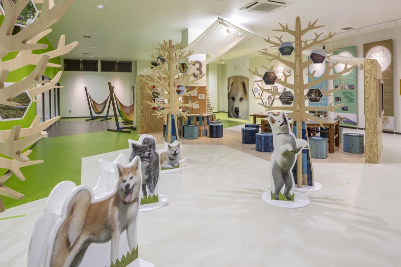 大館市観光交流施設「秋田犬の里」