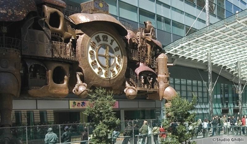 宮崎駿デザインの日テレ大時計
