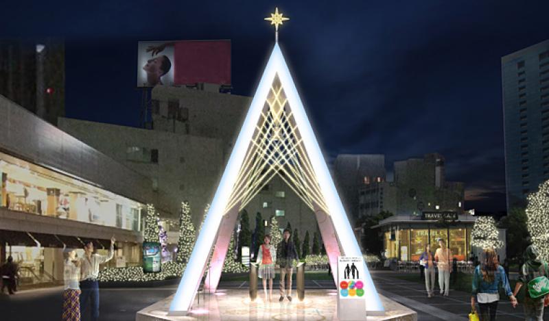 新宿テラスシティ イルミネーション