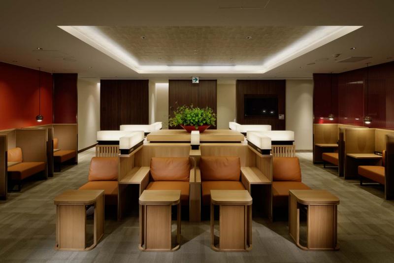 JAL New Chitose Airport Domestic Lounge