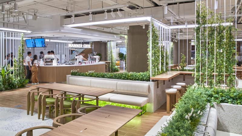 上海ワールドフィナンシャルセンター「フードガーデン」