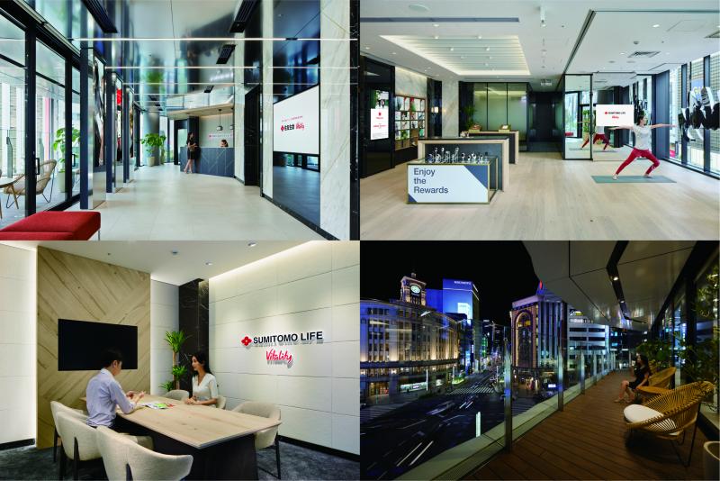 住友生命“Vitality”广场银座Flagship店