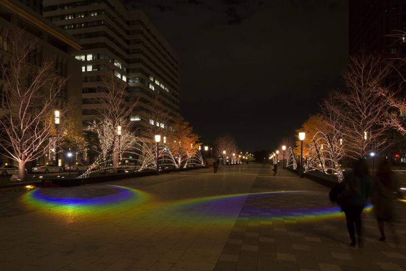 光の祝典「東京ミチテラス2015」