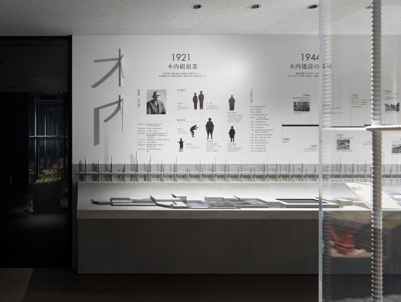 木内建设100年历史画廊