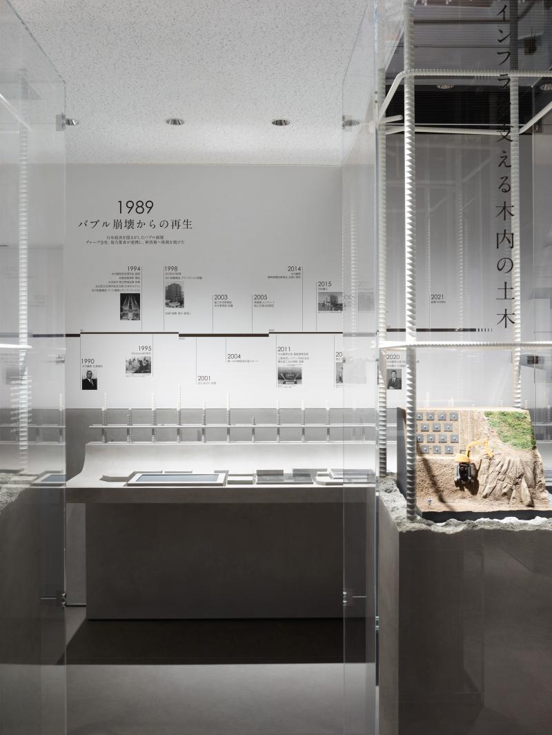 木内建设100年历史画廊