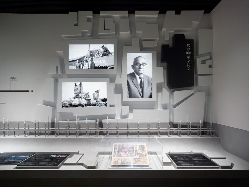 木内建设100年历史画廊