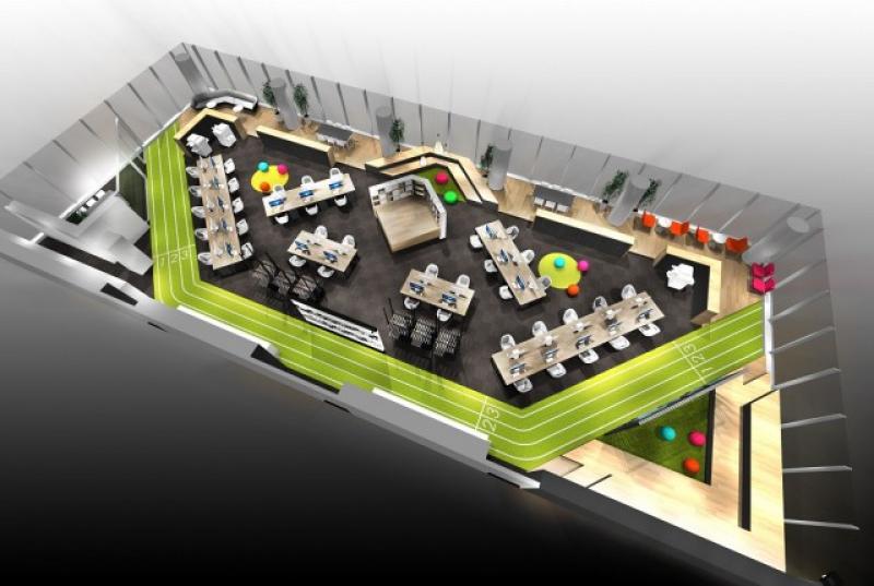 Alpen concept design Planning Department Floor