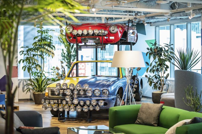 Bosch Shibuya Head Office Office 10F "The NEST"