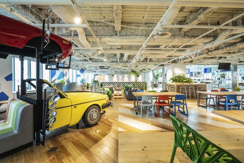 Bosch Shibuya Head Office Office 10F "The NEST"