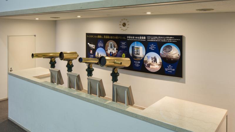 葛飾区郷土と天文の博物館　天文展示室