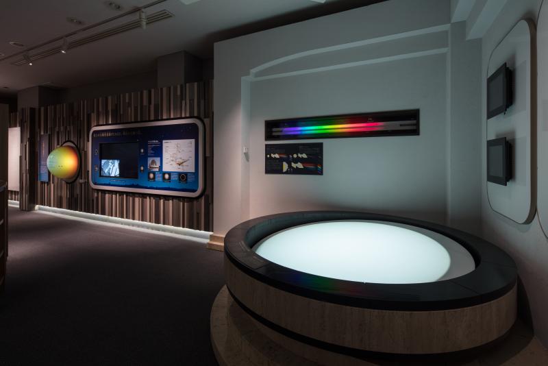 葛飾区郷土と天文の博物館 天文展示室