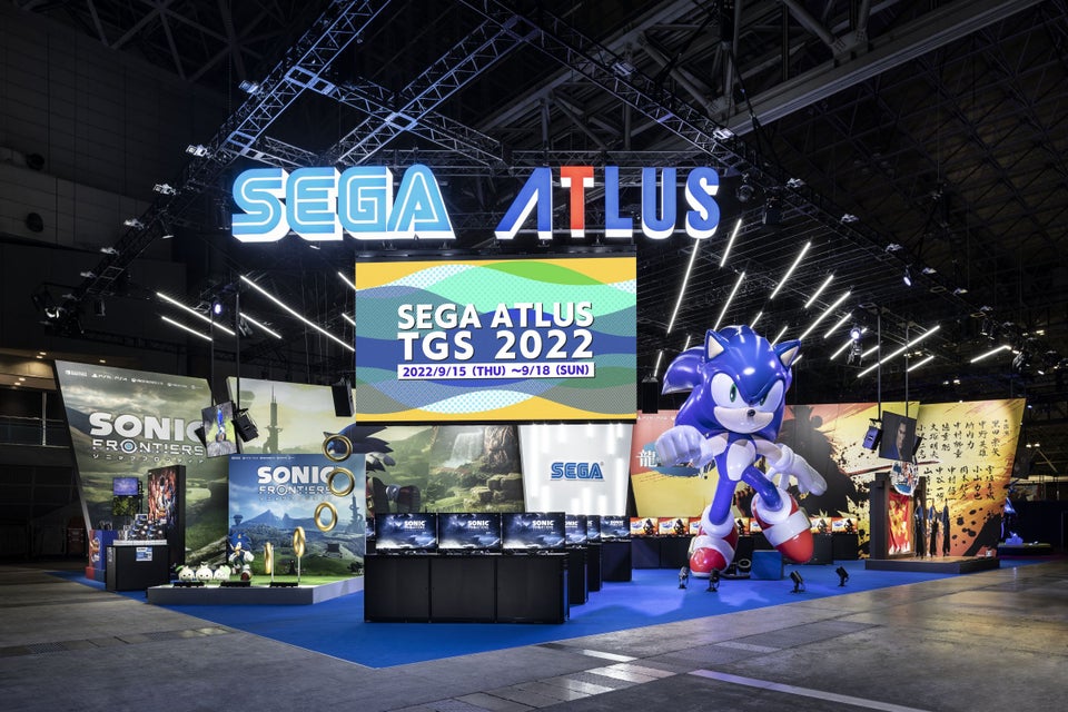 東京ゲームショウ2022　セガ／アトラスブース