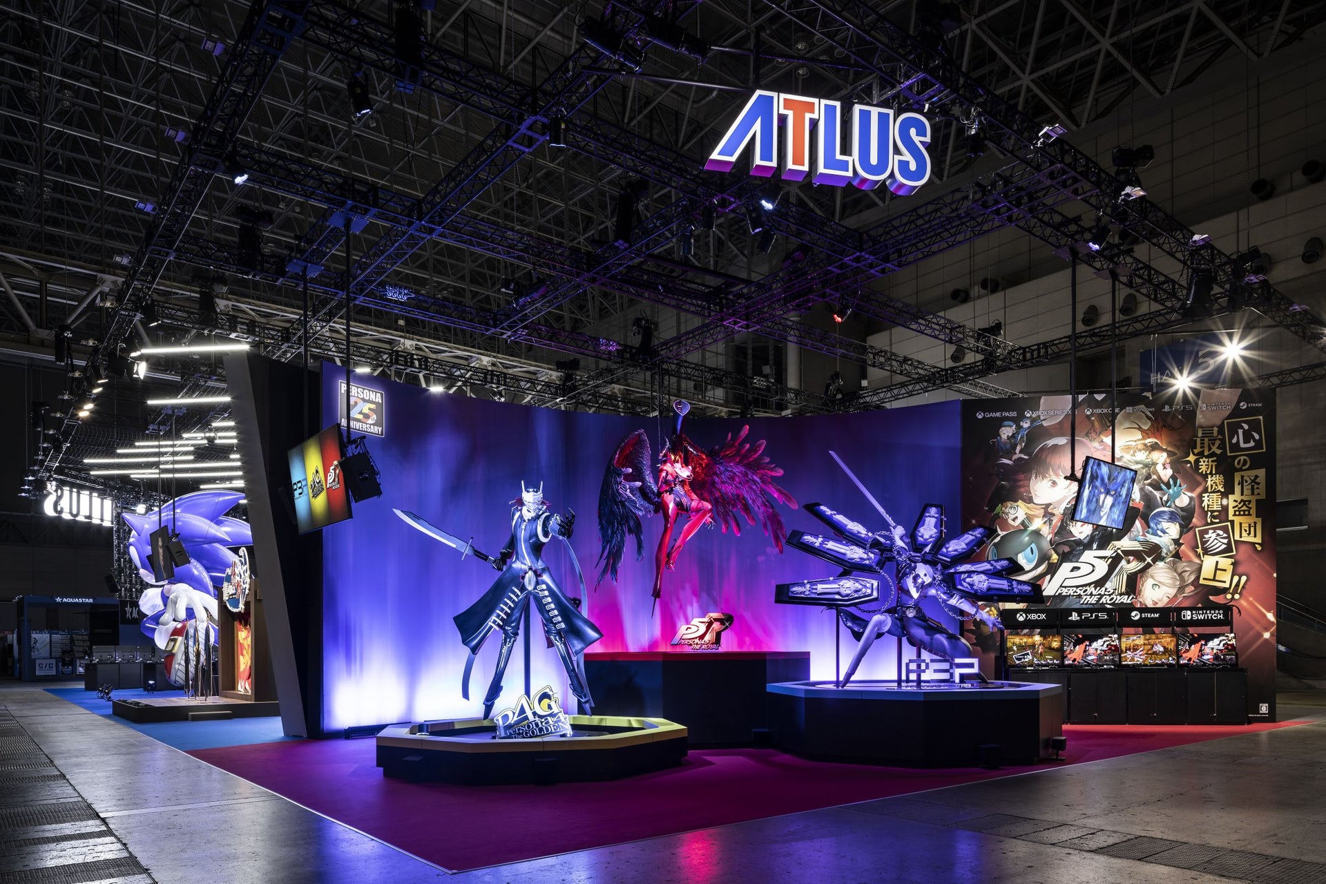东京电玩展2022 SEGA/Atlas展台