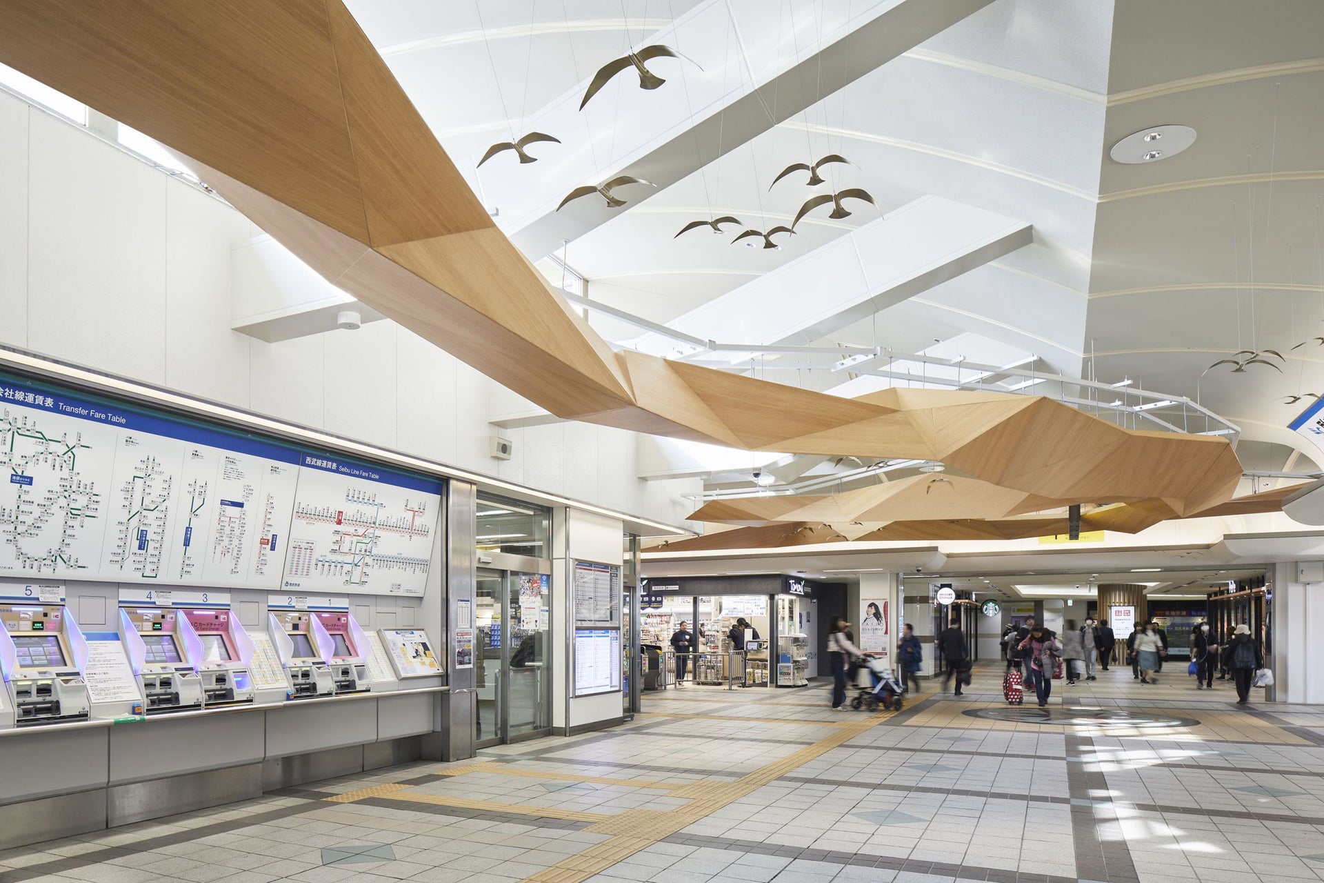 飯能駅リニューアル