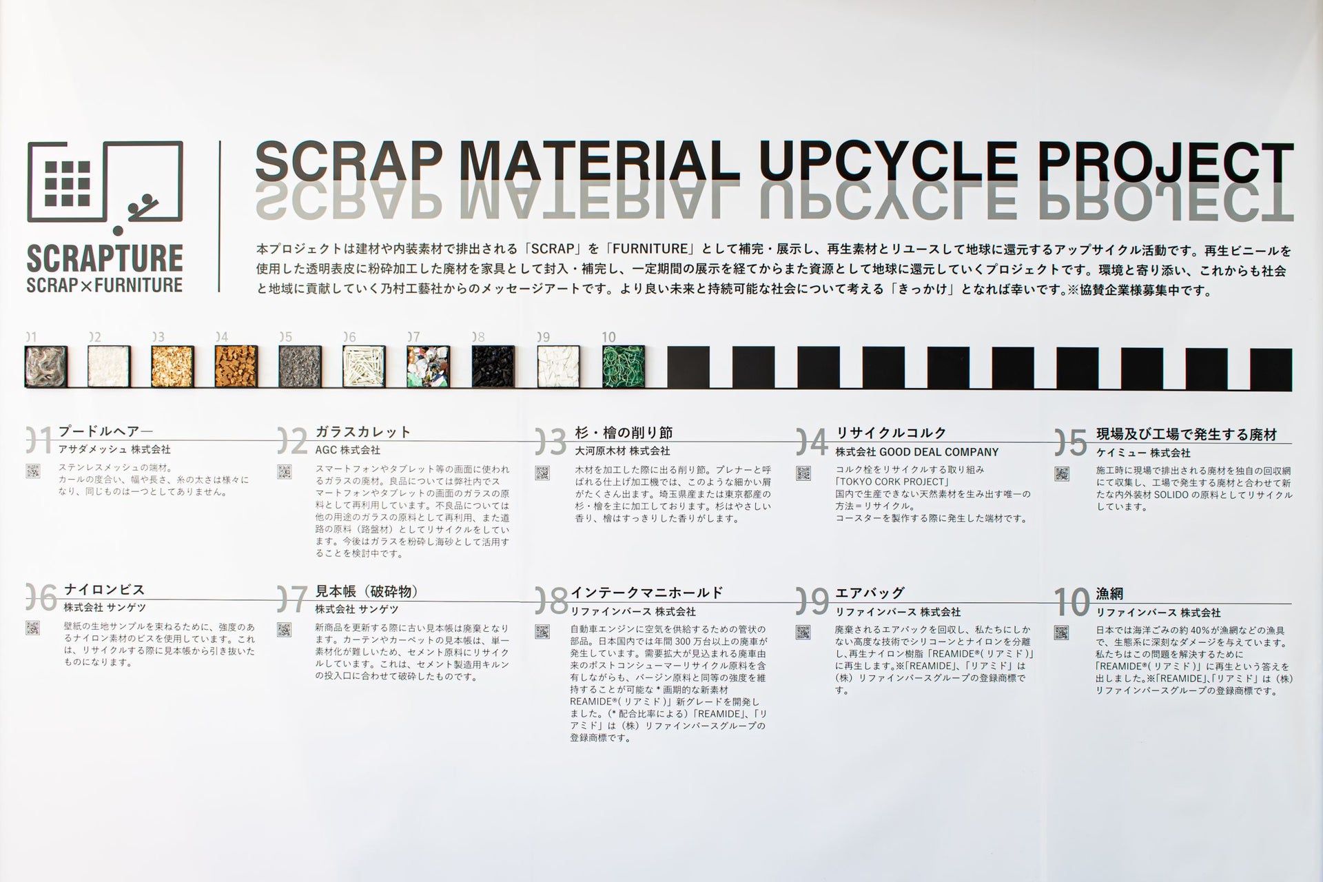 To Our Future- SCRAP MATERIAL UPCYCLE PROJECT- SCRAPTURE