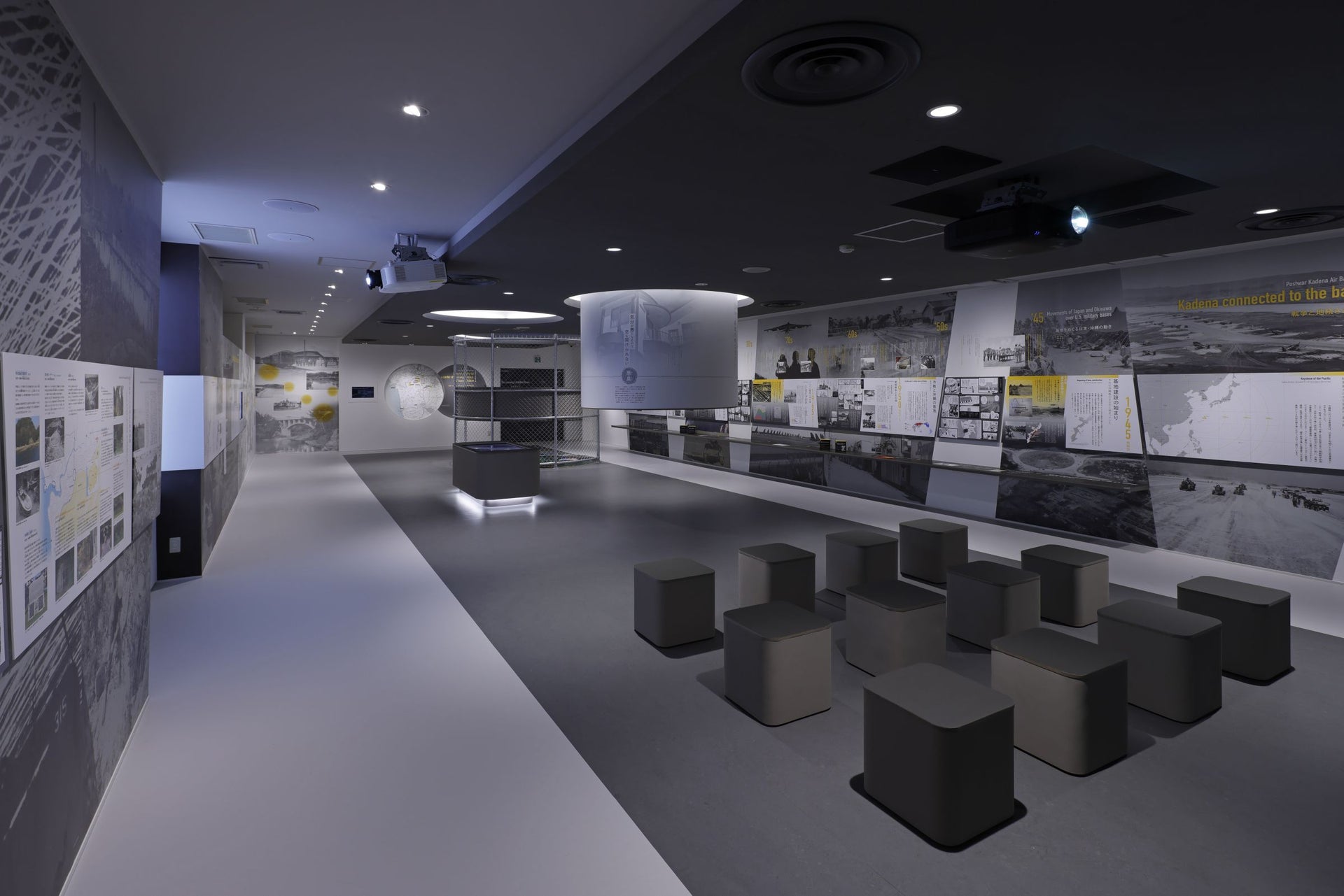 道の駅かでな「学習展示室」リニューアル