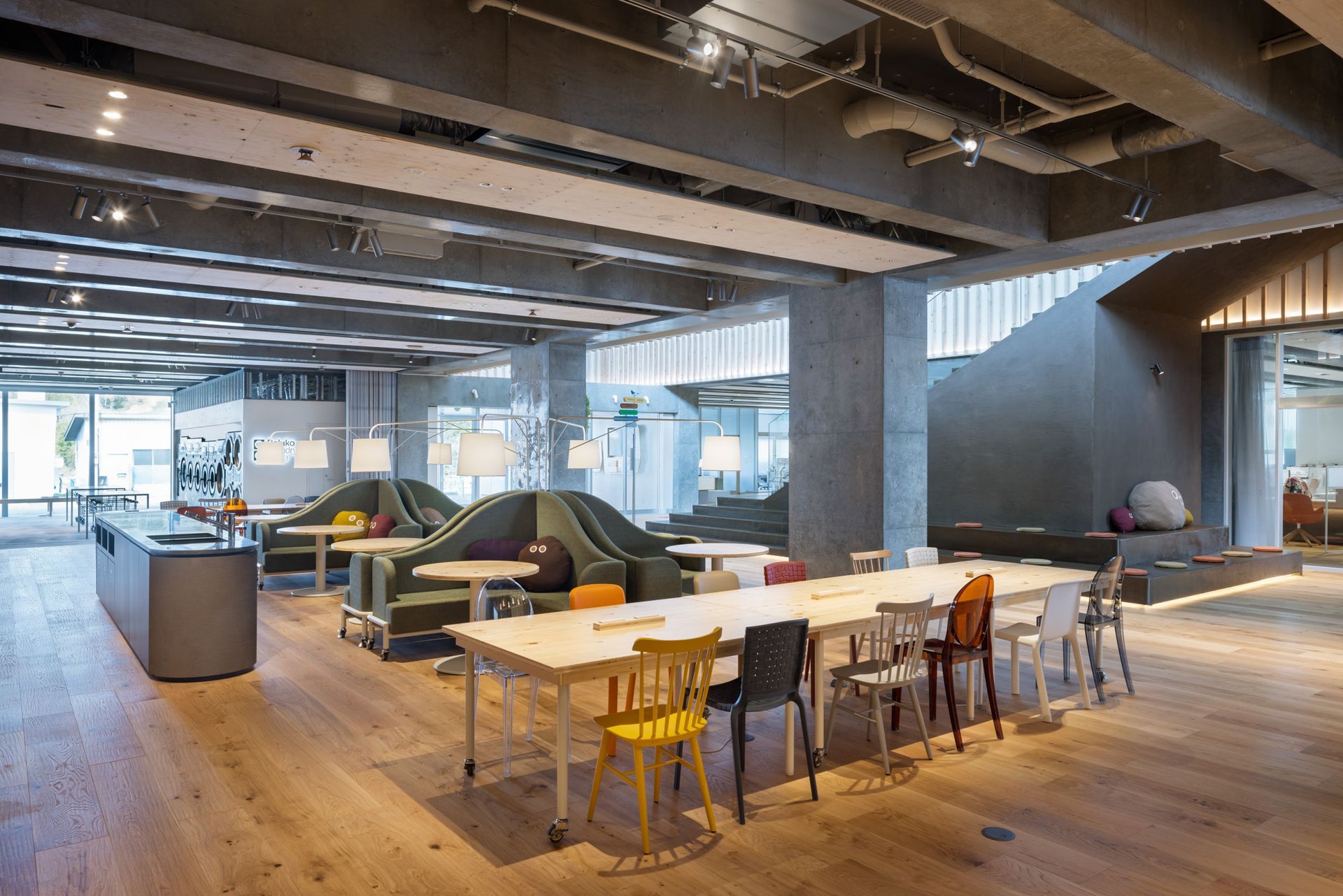 小清水町防災拠点型複合庁舎「ワタシノ」