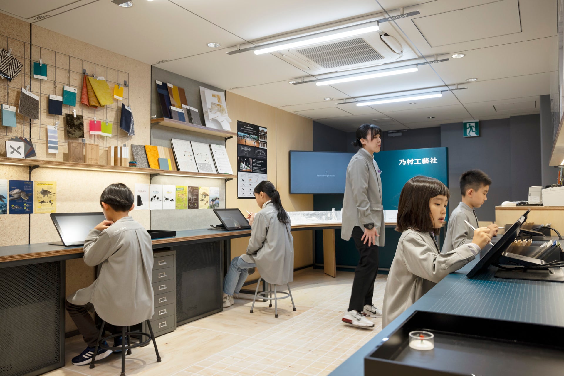 KidZania Fukuoka NOMURA Co.,Ltd. Pavilion "Space concept design Studio"