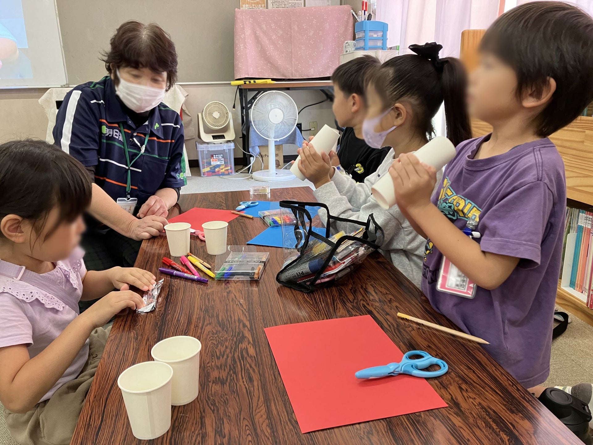 浜松市放課後児童会×浜松科学館「みらいーら」ワークショップ ~身近なもので科学を感じてみよう~
