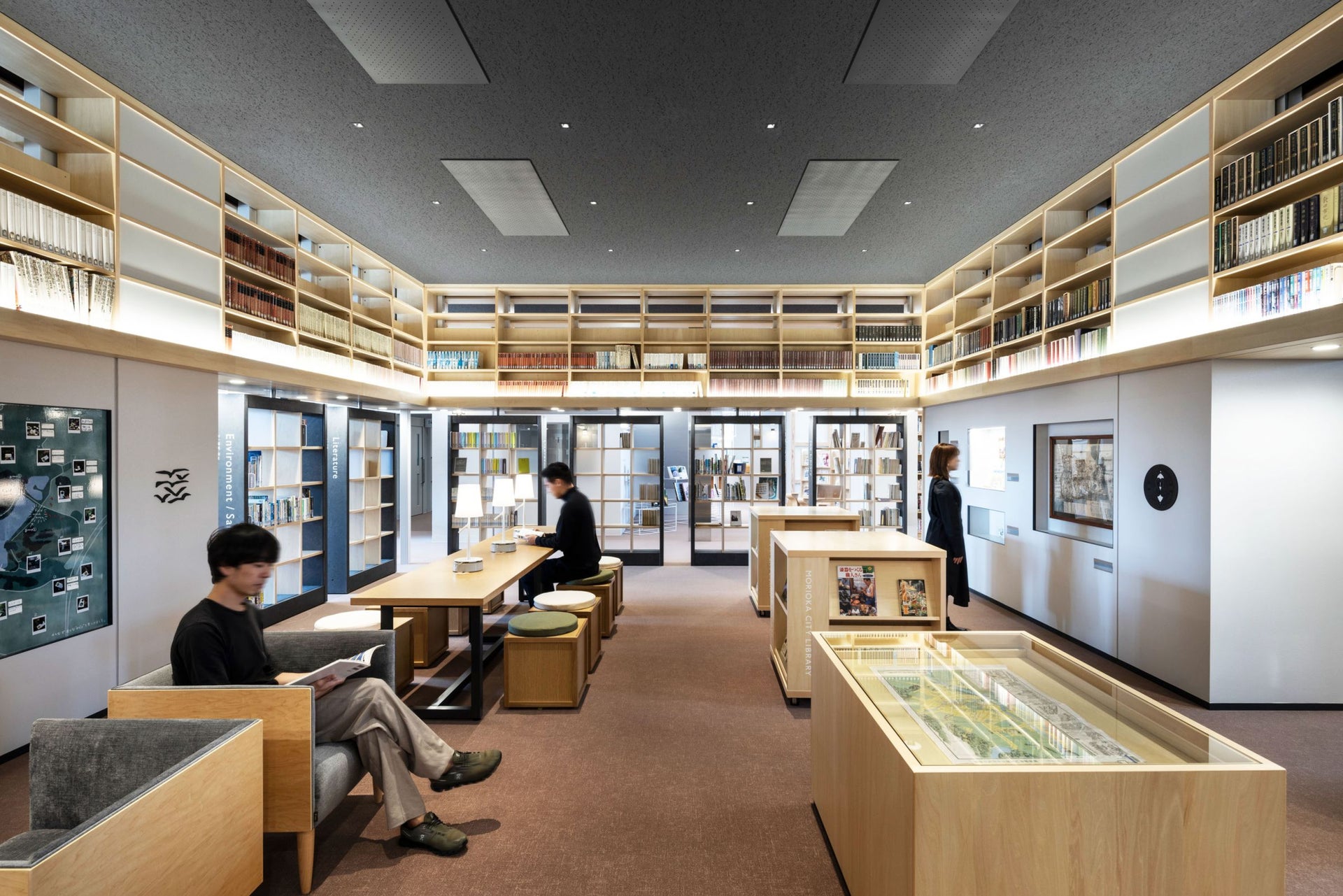 盛岡市立図書館 リニューアル