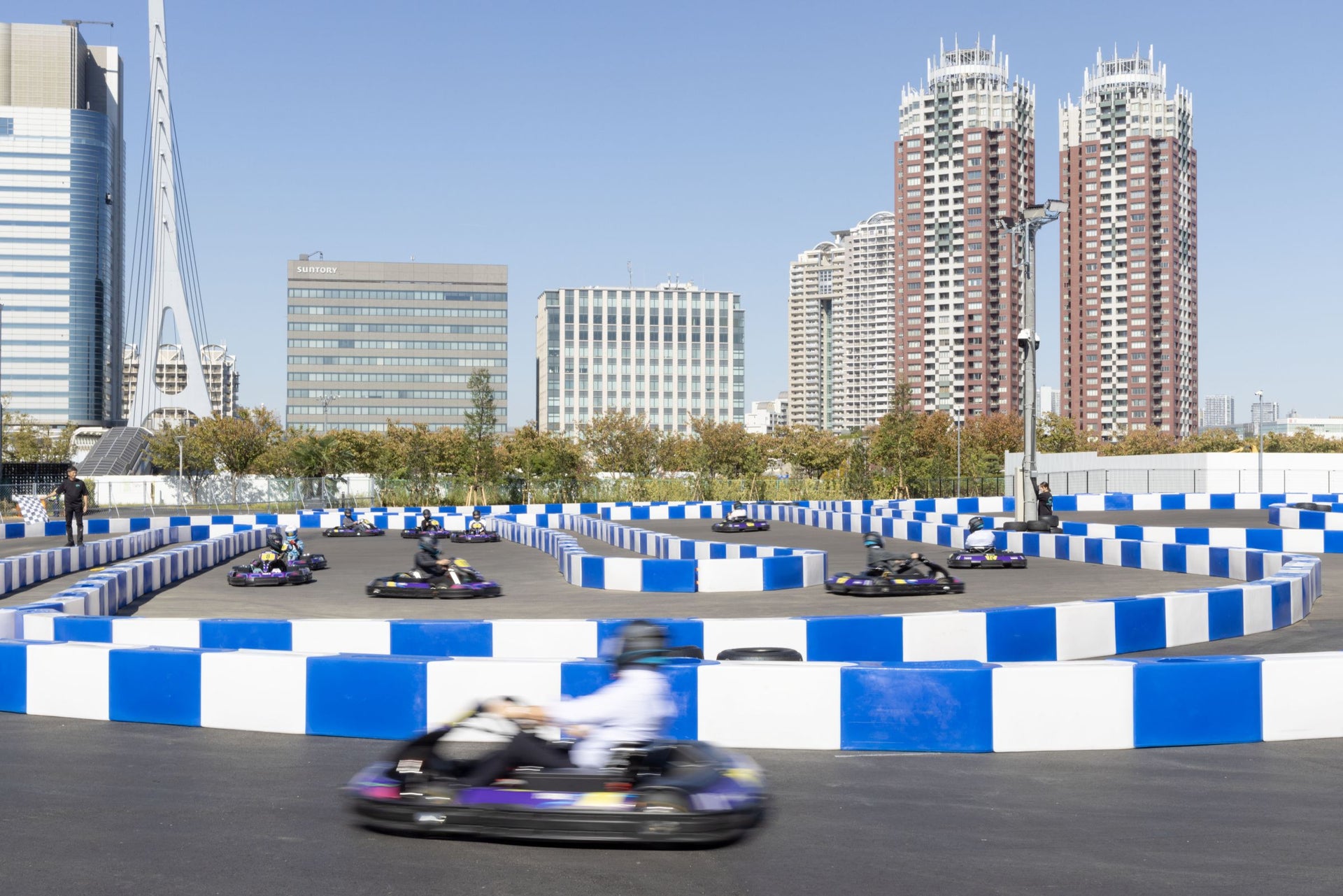 国内最大級のEV(電動)カートを中心とした都市型サーキット「CITY CIRCUIT TOKYO BAY(シティサーキット東京ベイ)」