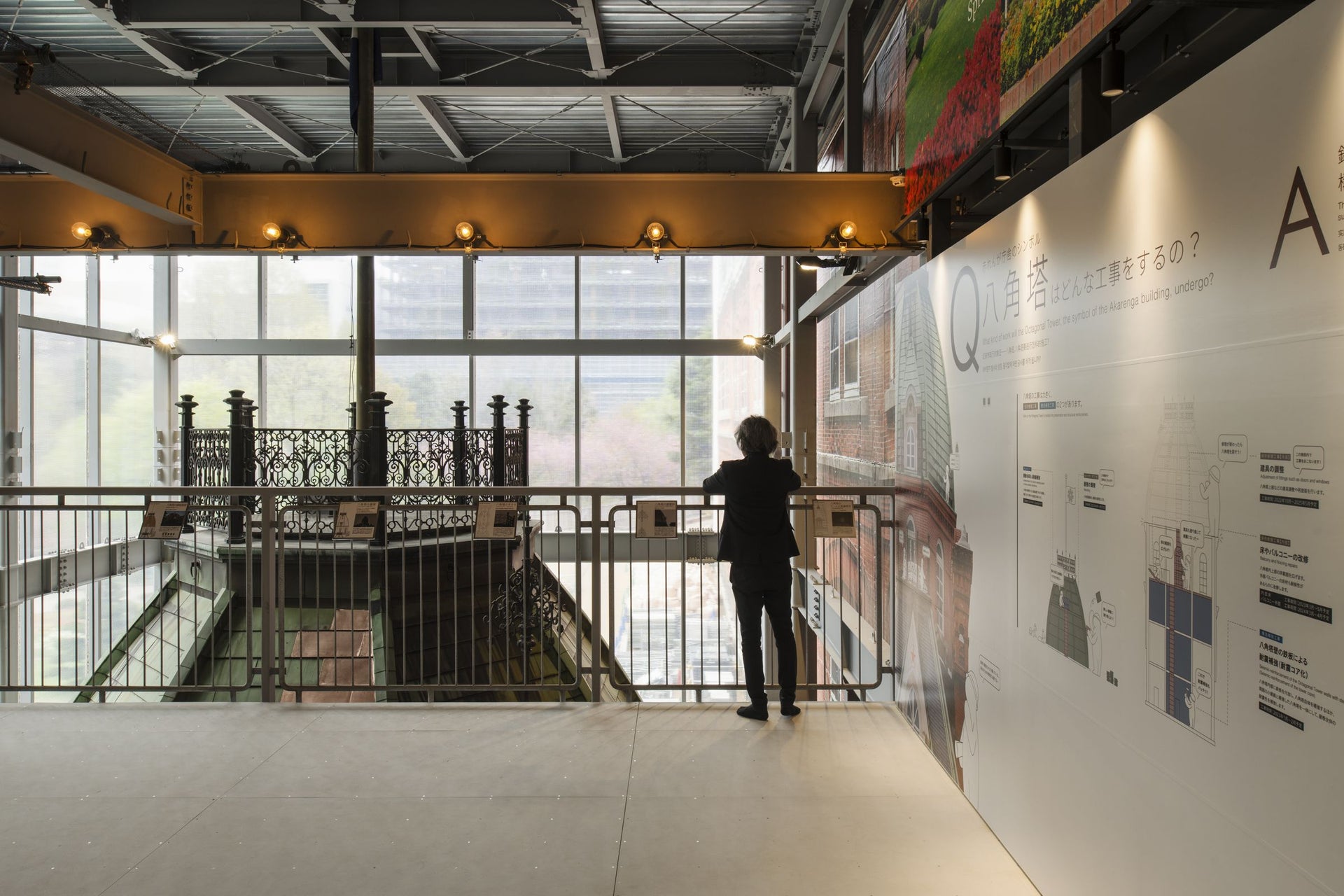 北海道庁旧本庁舎（赤れんが庁舎）仮設見学施設1