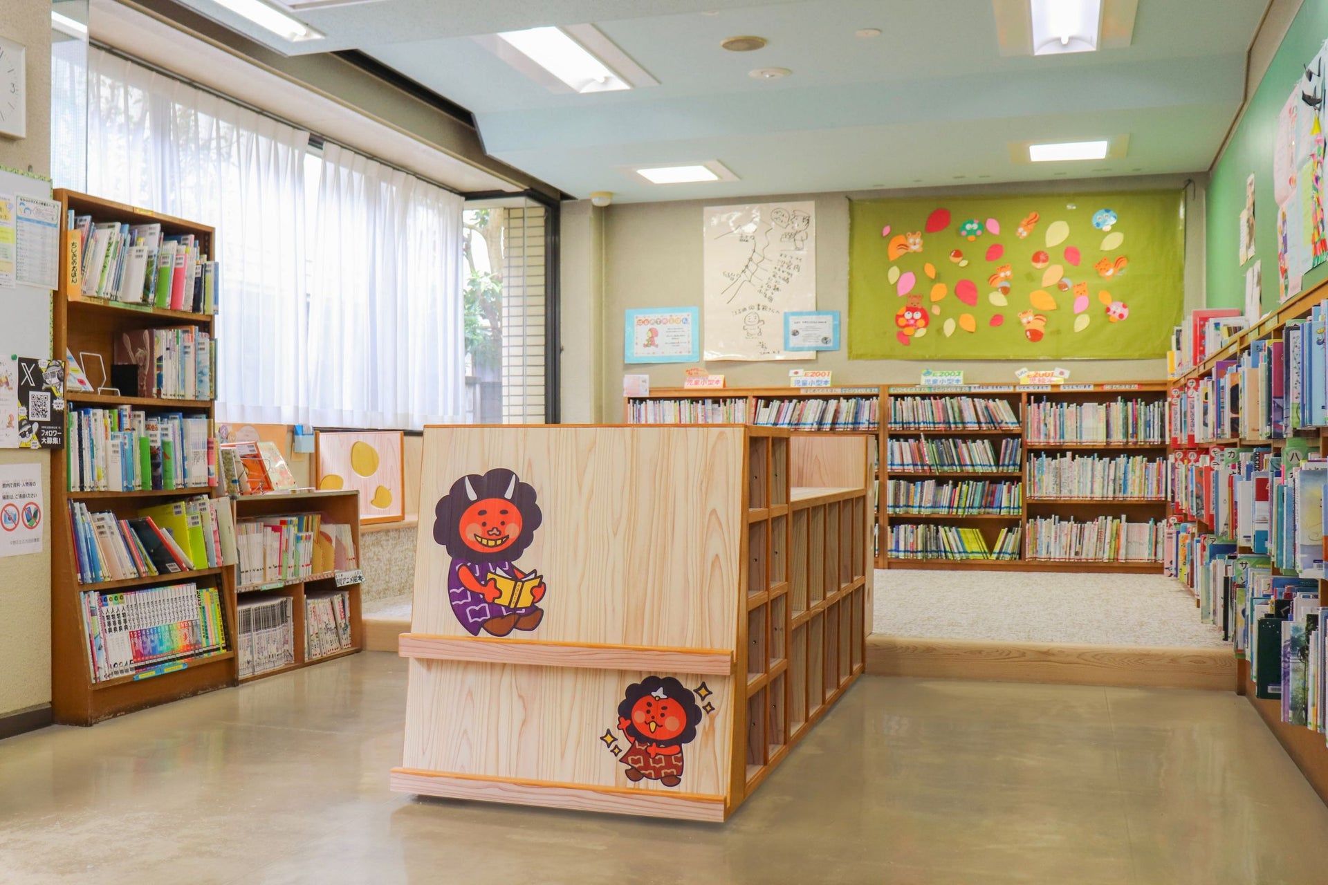 中野区立江古田図書館児童コーナー