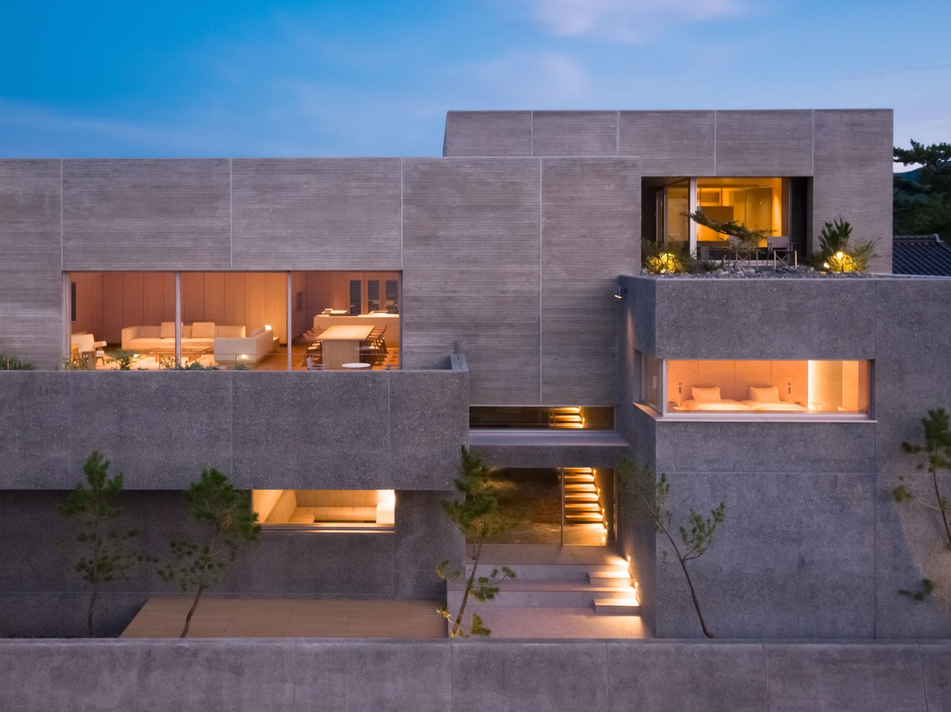 リアス海岸の住宅1