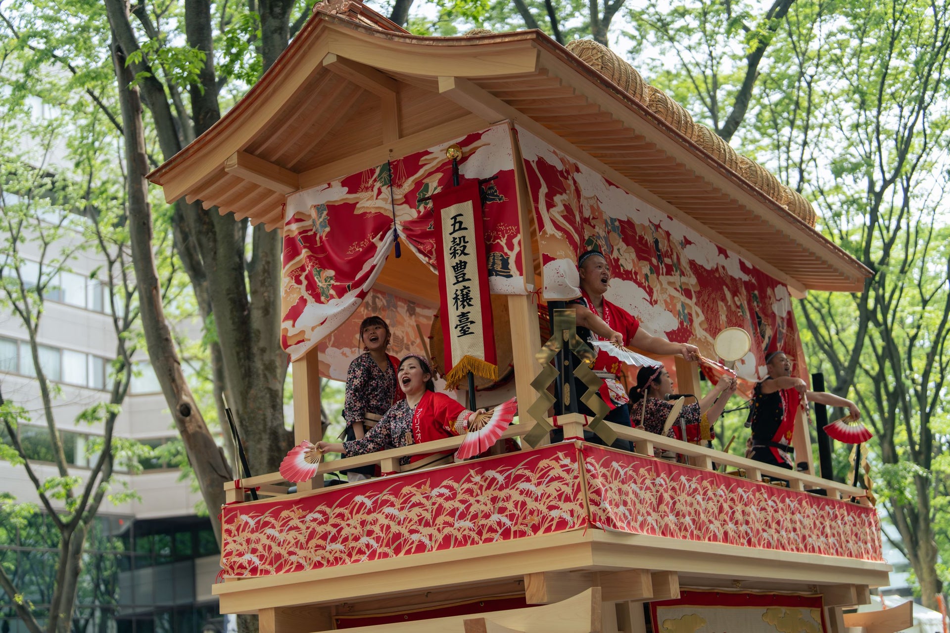 仙台・青葉まつり「五穀豊穣臺」4