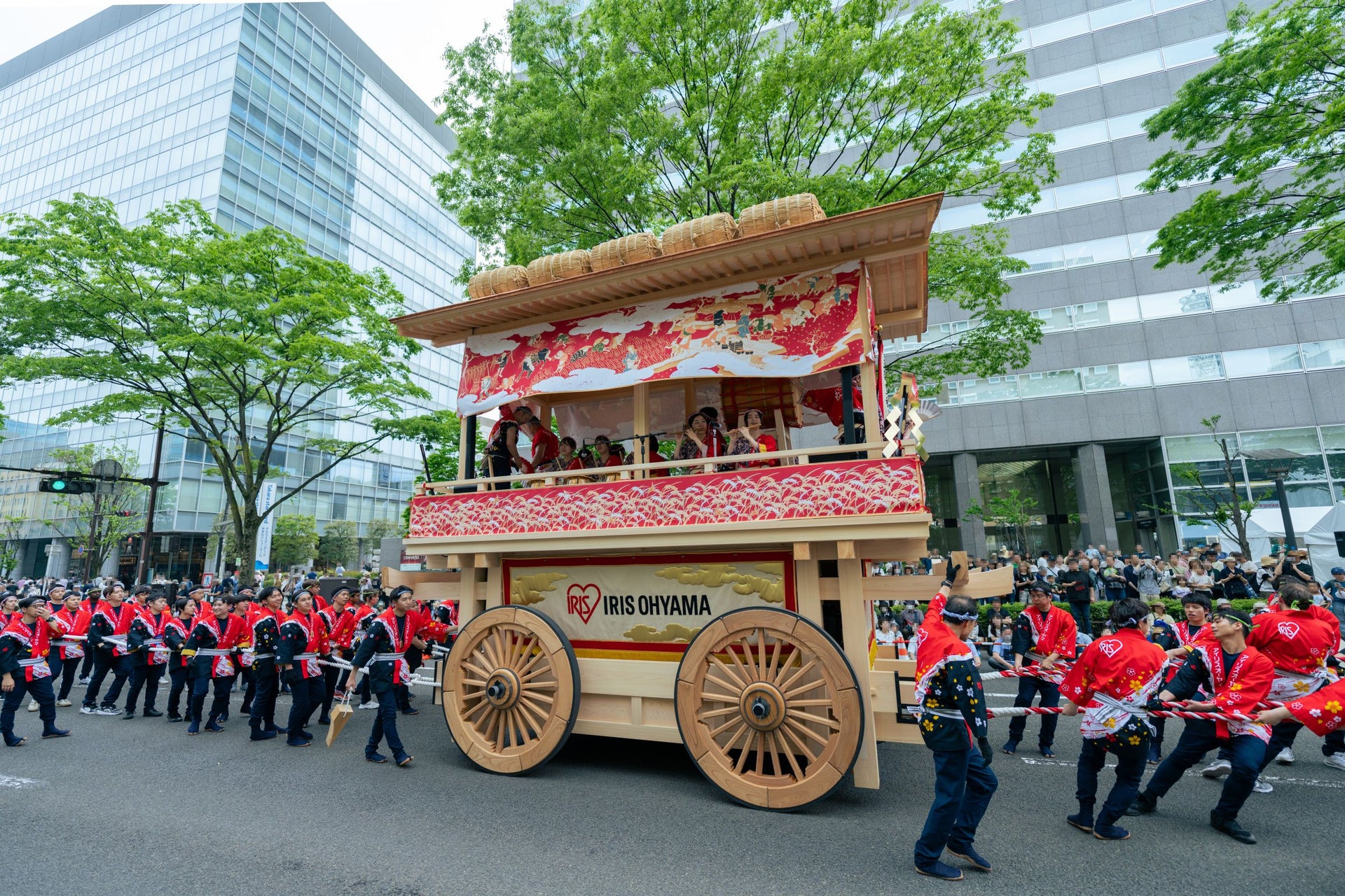 仙台・青葉まつり「五穀豊穣臺」5