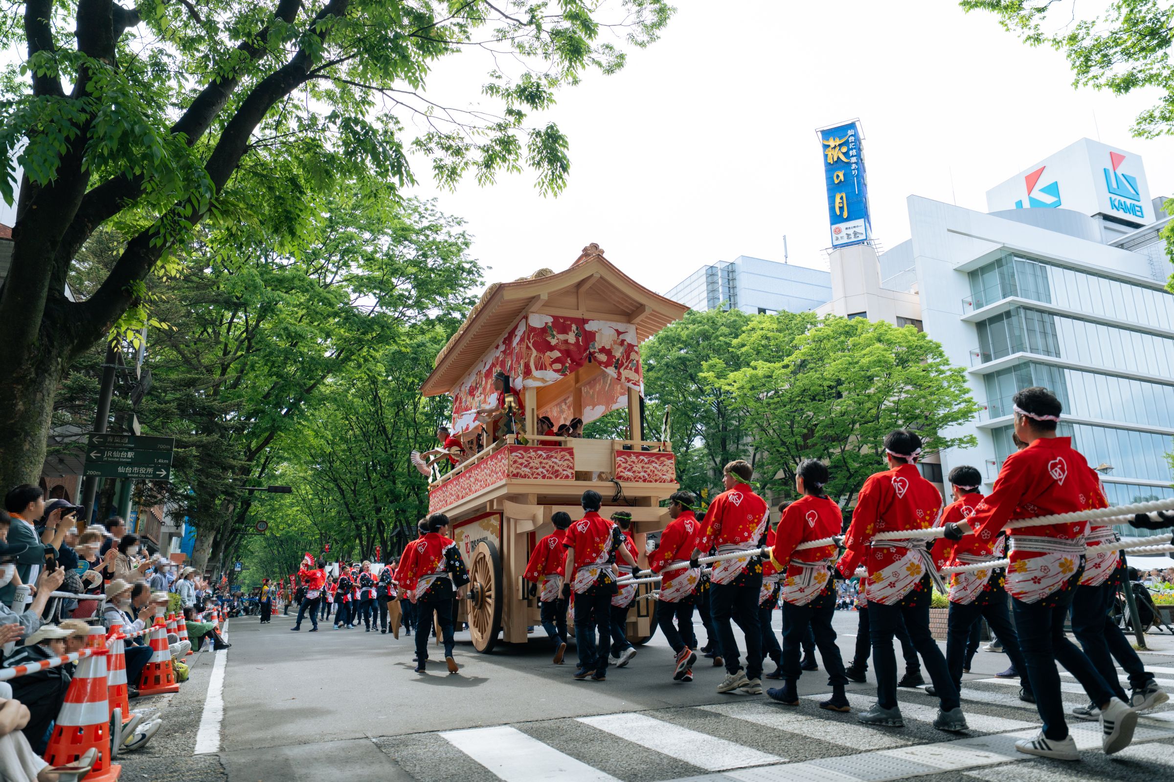 仙台・青葉まつり「五穀豊穣臺」6