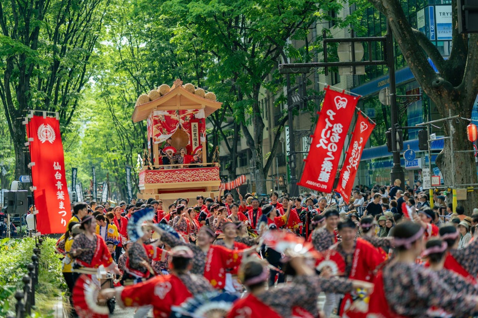 仙台・青葉まつり「五穀豊穣臺」1