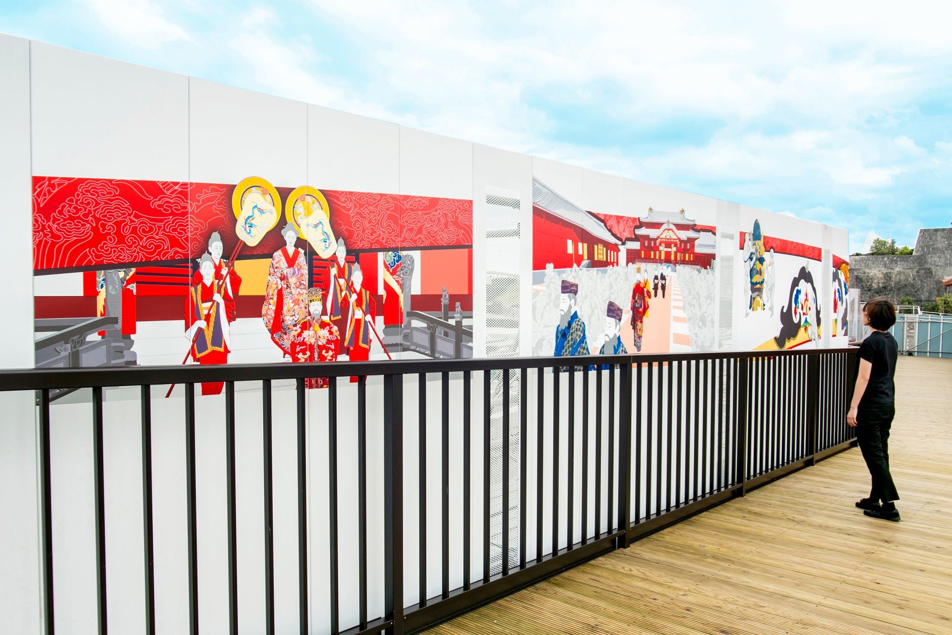 首里城復興展示