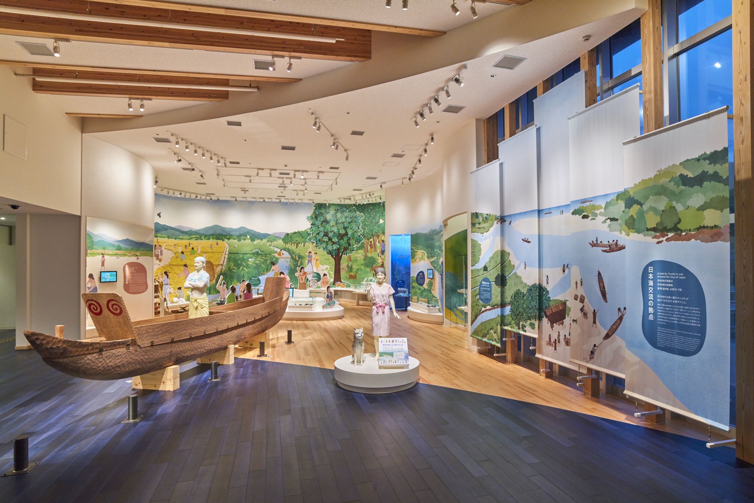 青谷かみじち史跡公園 展示施設 ガイダンス棟/重要文化財棟 | 実績紹介 | 株式会社乃村工藝社